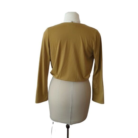 Oak + Fort Surplice Wrap Top - Picture 5 of 5